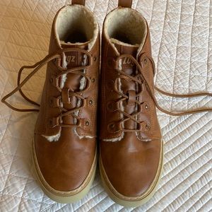 Lugz Evergreen Flat Heel Lace Up Boot